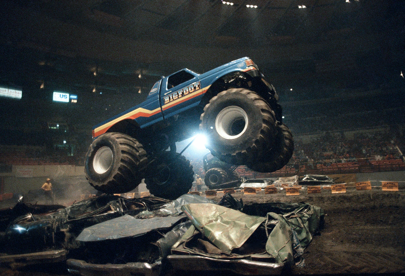 Bigfoot, circa 1991. Photo: AP